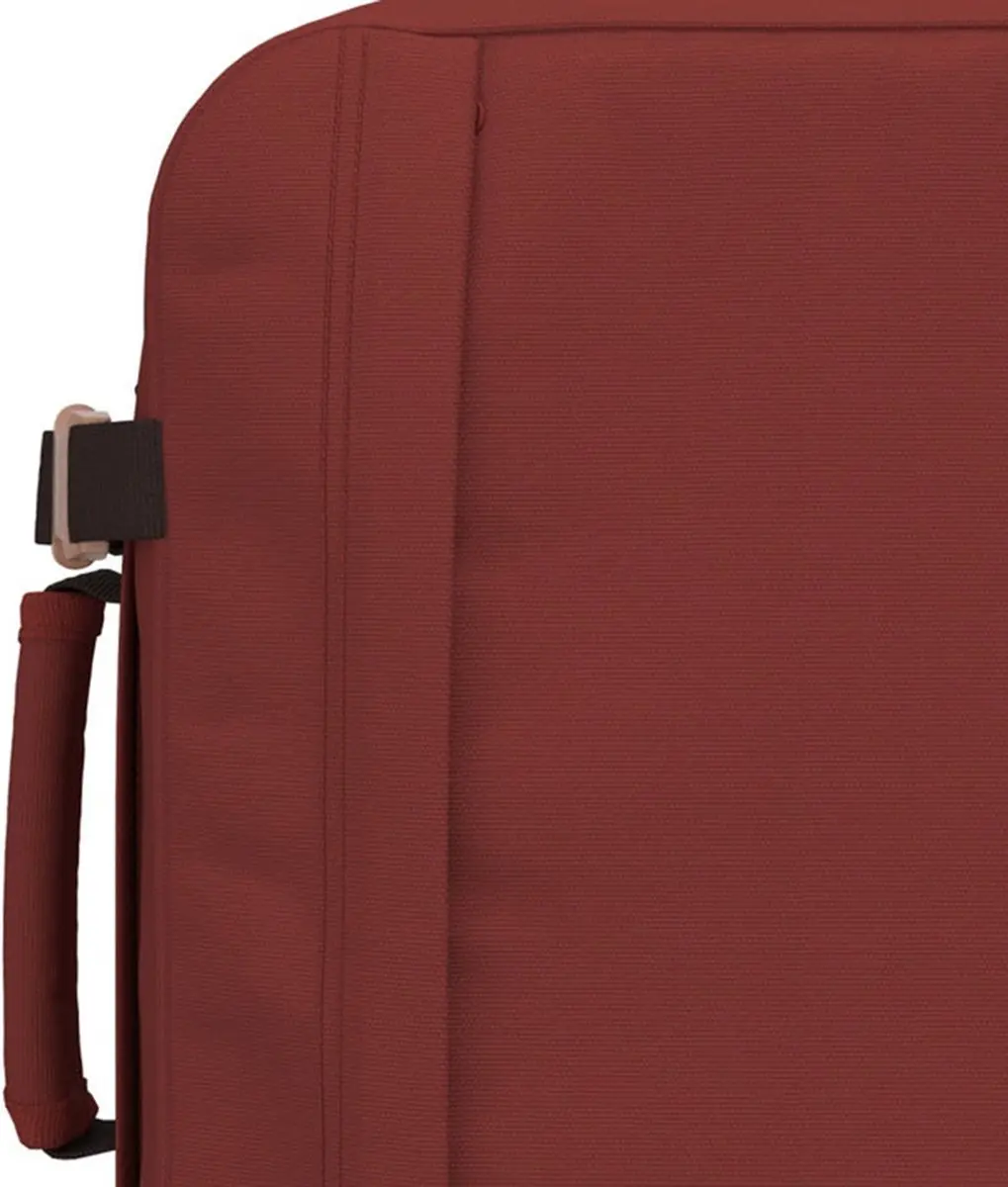 CabinZero Classic 28L Ultra Light Rugzak - Sangria Red - afbeelding 3 van 6