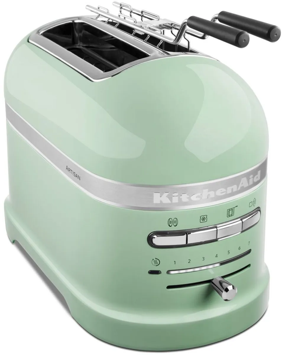 KitchenAid Artisan 5KMT2204E Broodrooster - 2 Sneden - Pistache - afbeelding 4 van 6