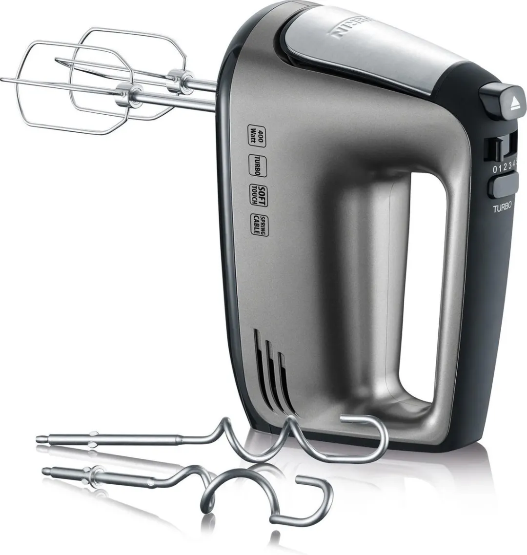Severin HM 3832 Handmixer - Roestvrijstaal/Brons