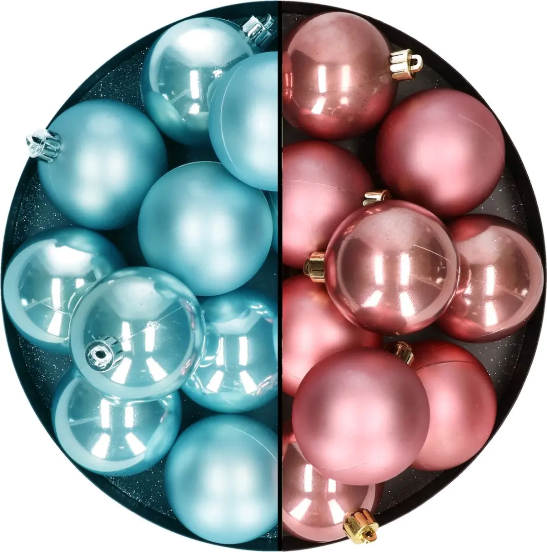Decoris kerstballen 24x