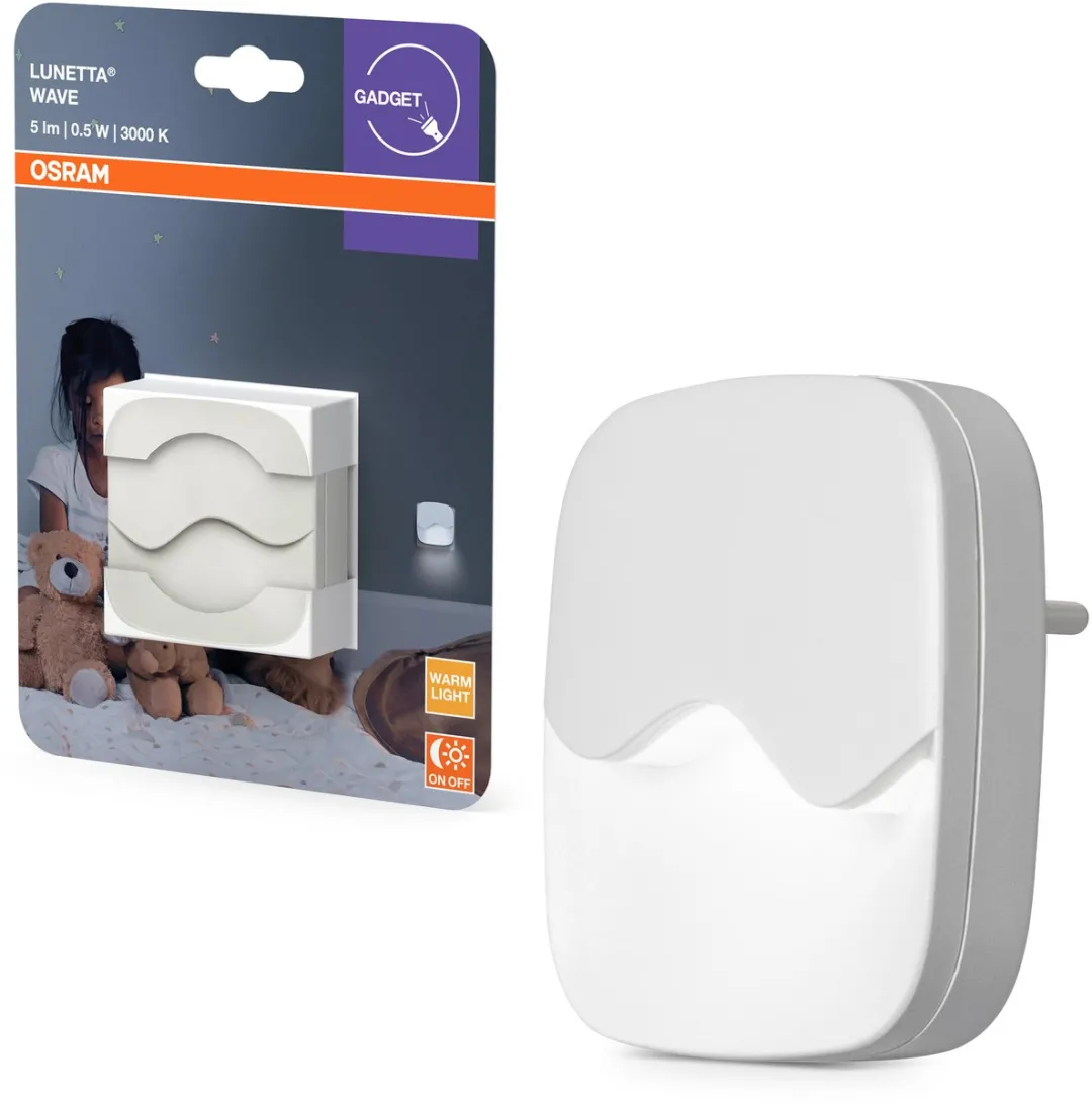 Osram Lunetta Wave Nachtlampje - Warm Wit 3000K - afbeelding 6 van 6