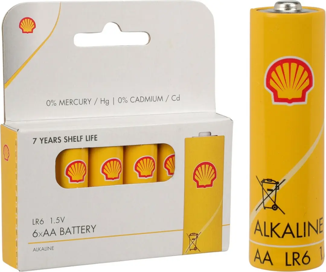 Shell Batterijen Penlite