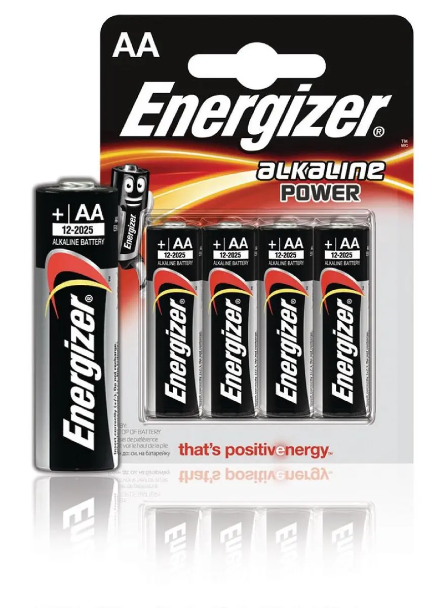 Energizer Power LR06 AA Alkaline Batterij - 4 Stuks - afbeelding 3 van 6