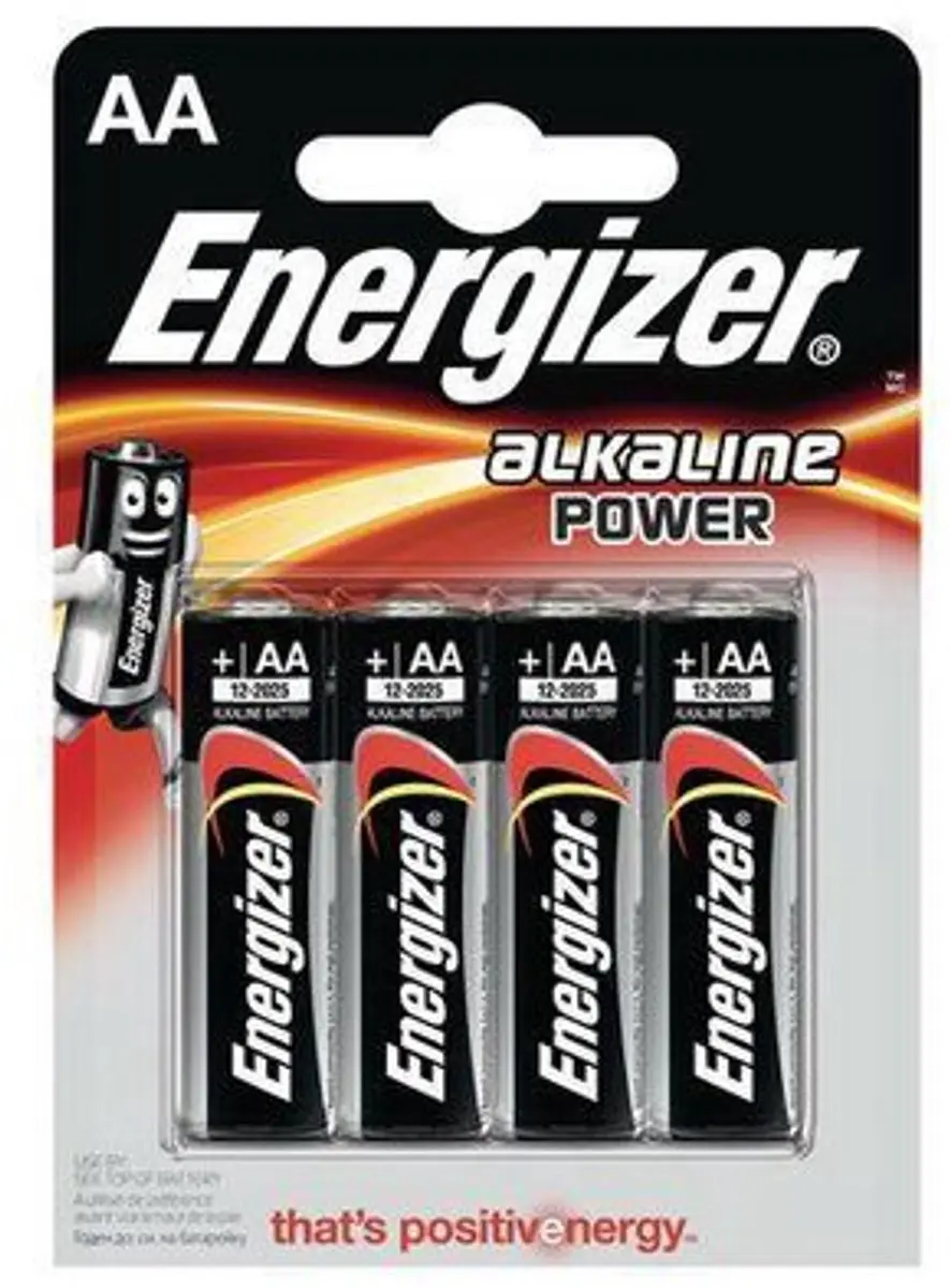 Energizer Power LR06 AA Alkaline Batterij - 4 Stuks - afbeelding 2 van 6