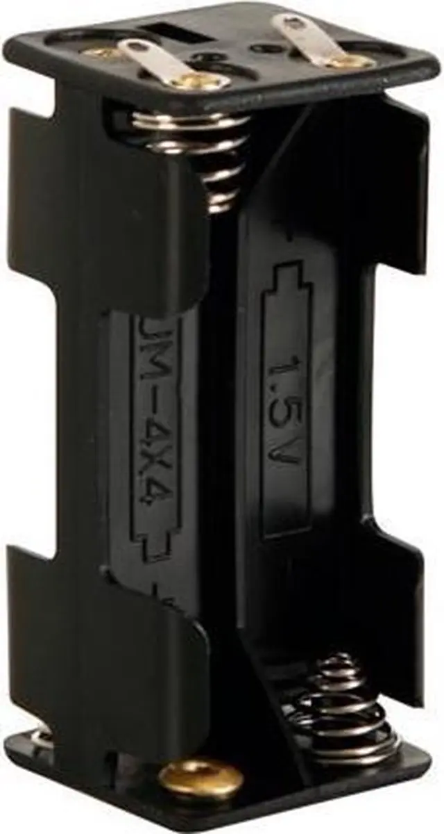 Velleman BH443D Batterijhouder 4 AAA