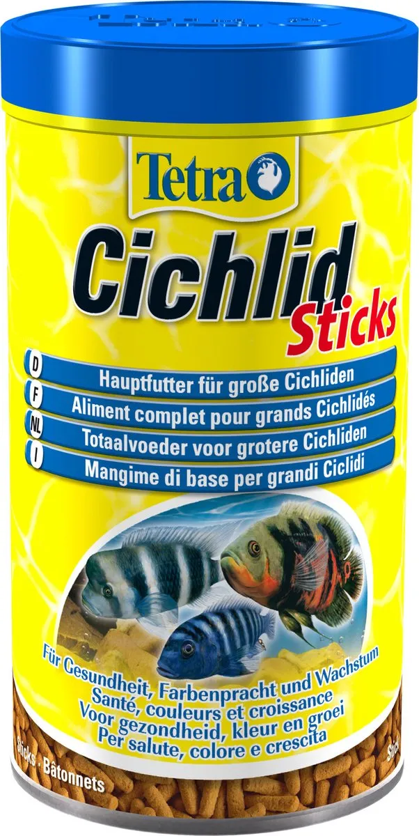 Tetra Cichlid Sticks Vissenvoer 500ml