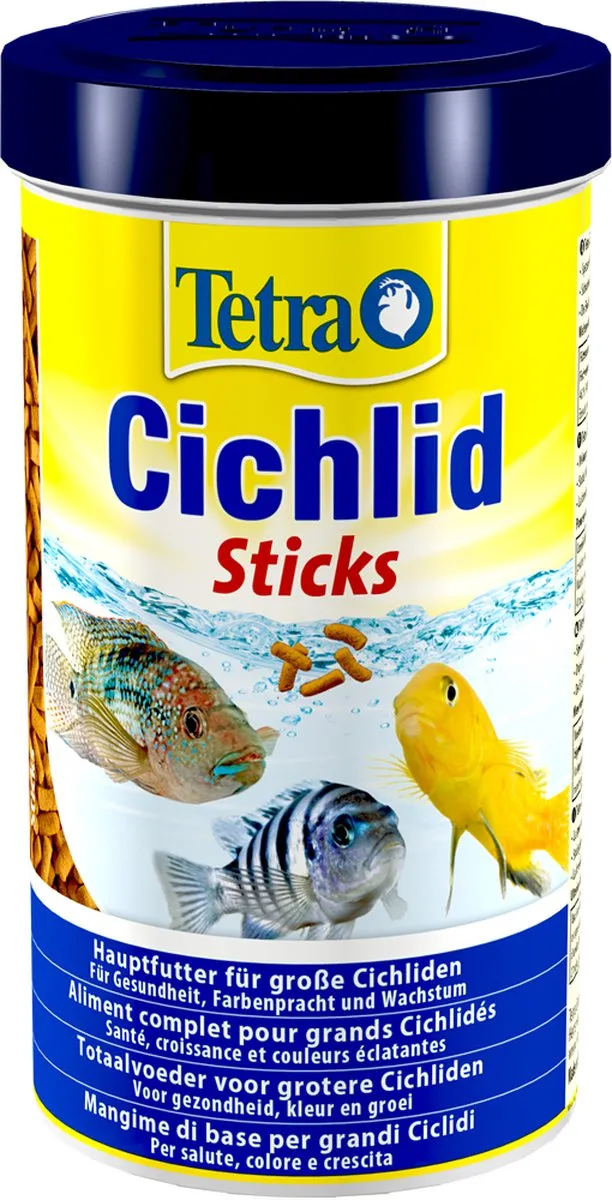 Tetra Cichlid Sticks Vissenvoer 500ml