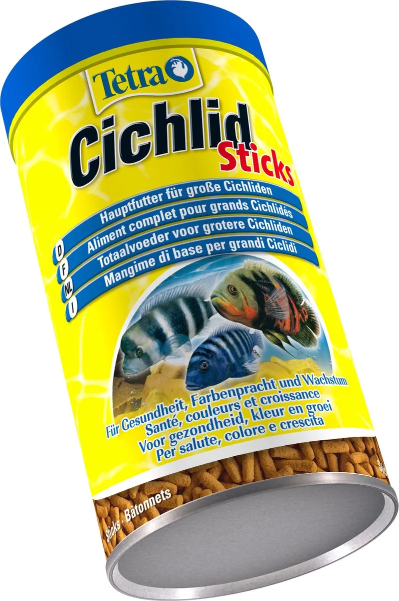 Tetra Cichlid Sticks Vissenvoer 500ml - afbeelding 6 van 6