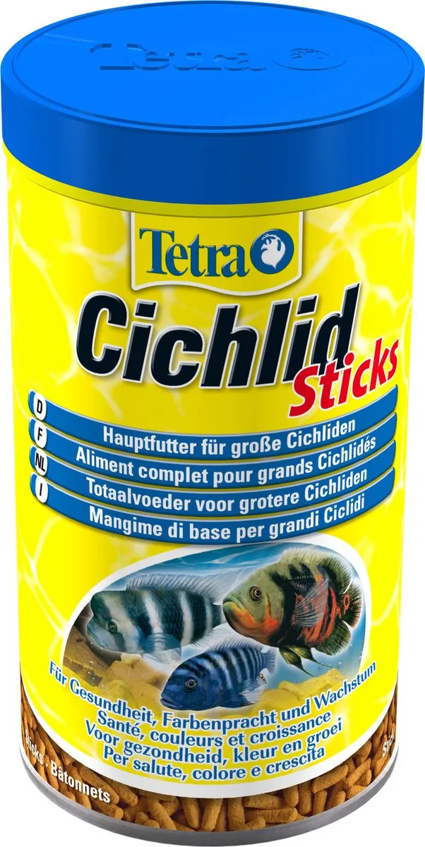 Tetra Cichlid Sticks Vissenvoer 500ml