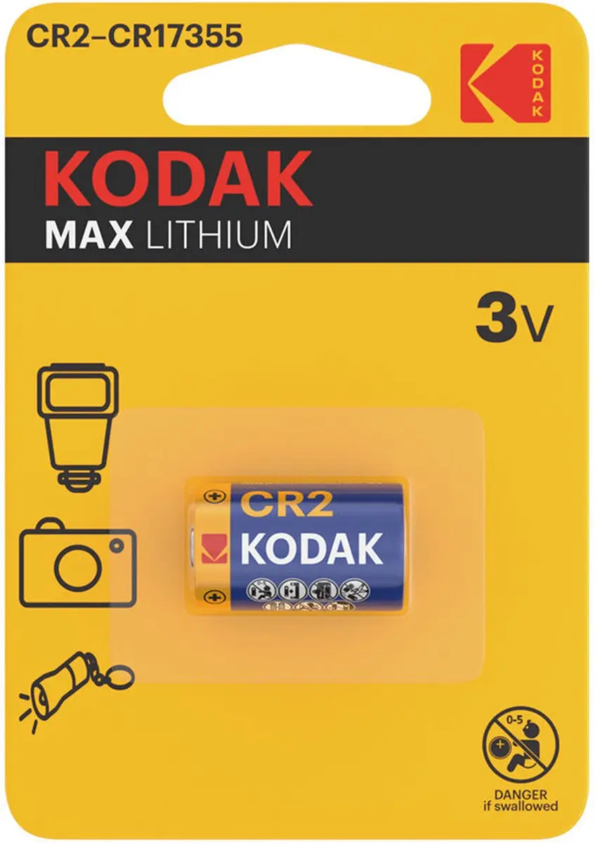 Kodak CR2 Lithium Batterij