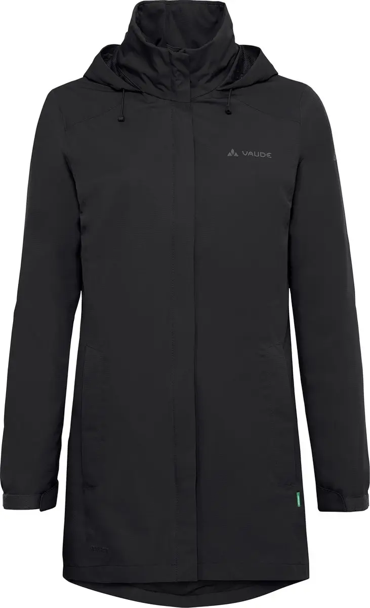 VAUDE Escape Parka Dames - Zwart - Maat 40