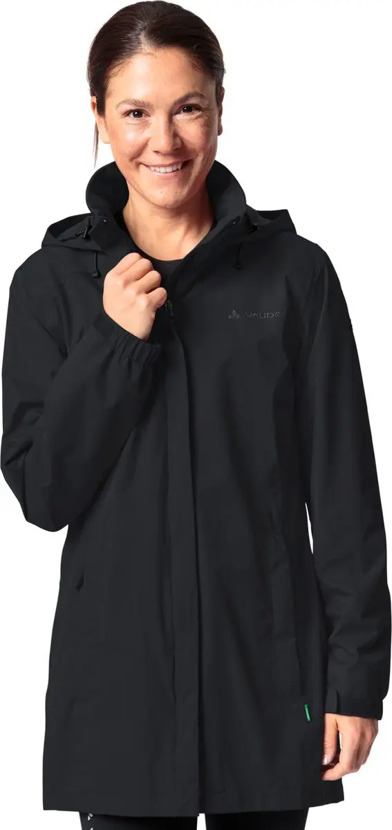 VAUDE Escape Parka Dames - Zwart - Maat 40 - afbeelding 6 van 6