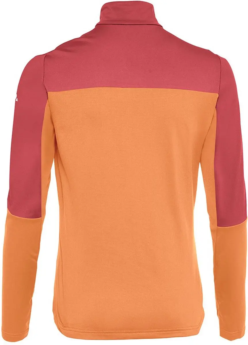 VAUDE Livigno II Dames Halfzip Fleece - Sweet Orange - 42 - afbeelding 5 van 6