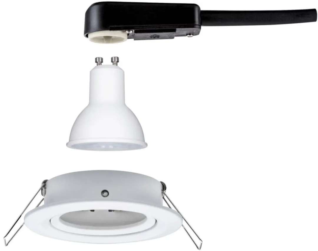 Paulmann Nova LED Inbouwlamp 6,5W 460lm GU10 - 2700K Wit mat