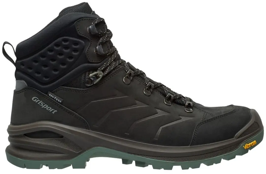 Grisport Terrain Mid Heren Wandelschoen - Zwart - afbeelding 3 van 6