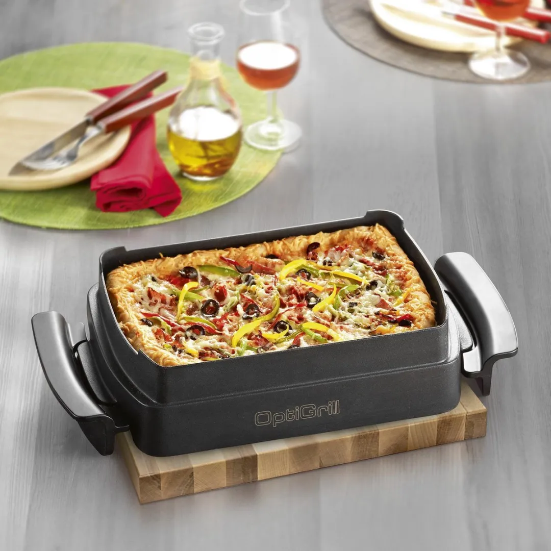 Tefal OptiGrill XA7268 Plancha Platen - Zwart