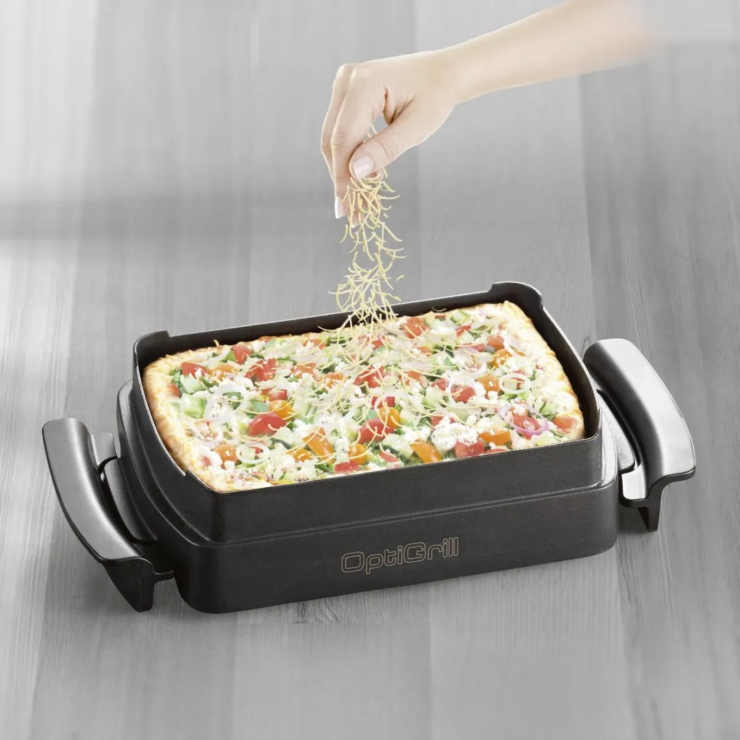 Tefal OptiGrill XA7268 Plancha Platen - Zwart