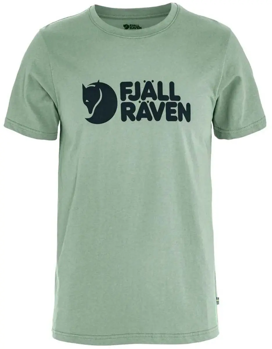 Fjällräven Logo T-shirt Met Korte Mouwen Groen M Man