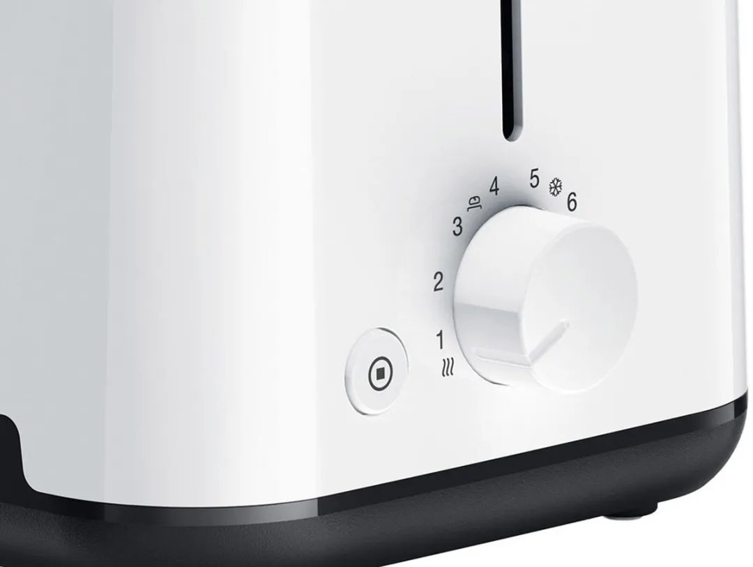 Braun HT1010WH Broodrooster - 2 Sneden 900W - Wit