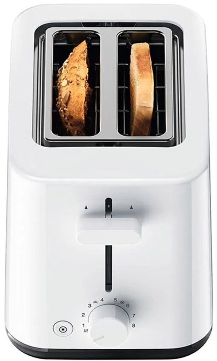 Braun HT1010WH Broodrooster - 2 Sneden 900W - Wit