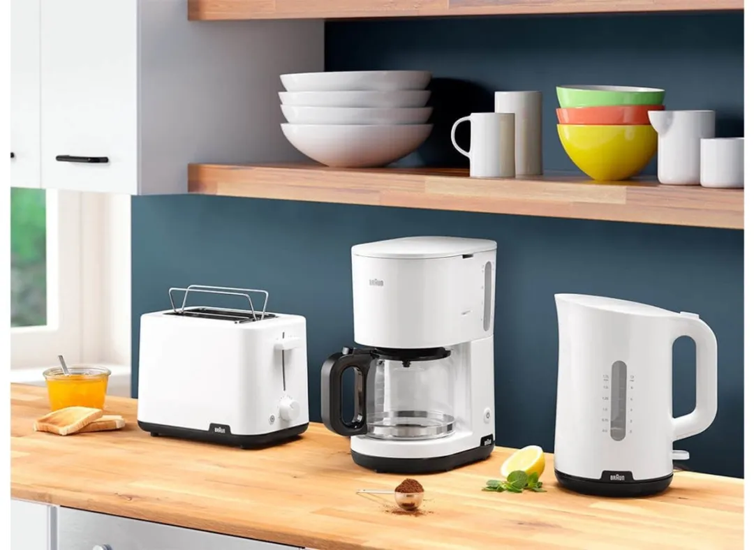Braun HT1010WH Broodrooster - 2 Sneden 900W - Wit