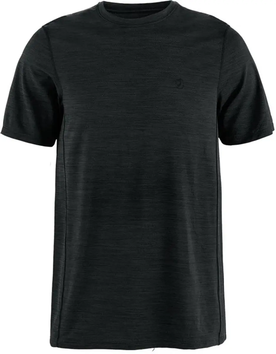 Fjällräven Abisko Lite T-shirt Korte Mouw - Zwart - S - afbeelding 2 van 2