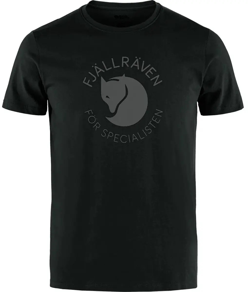 Fjällräven Fox T-shirt Met Korte Mouwen Zwart XL Man