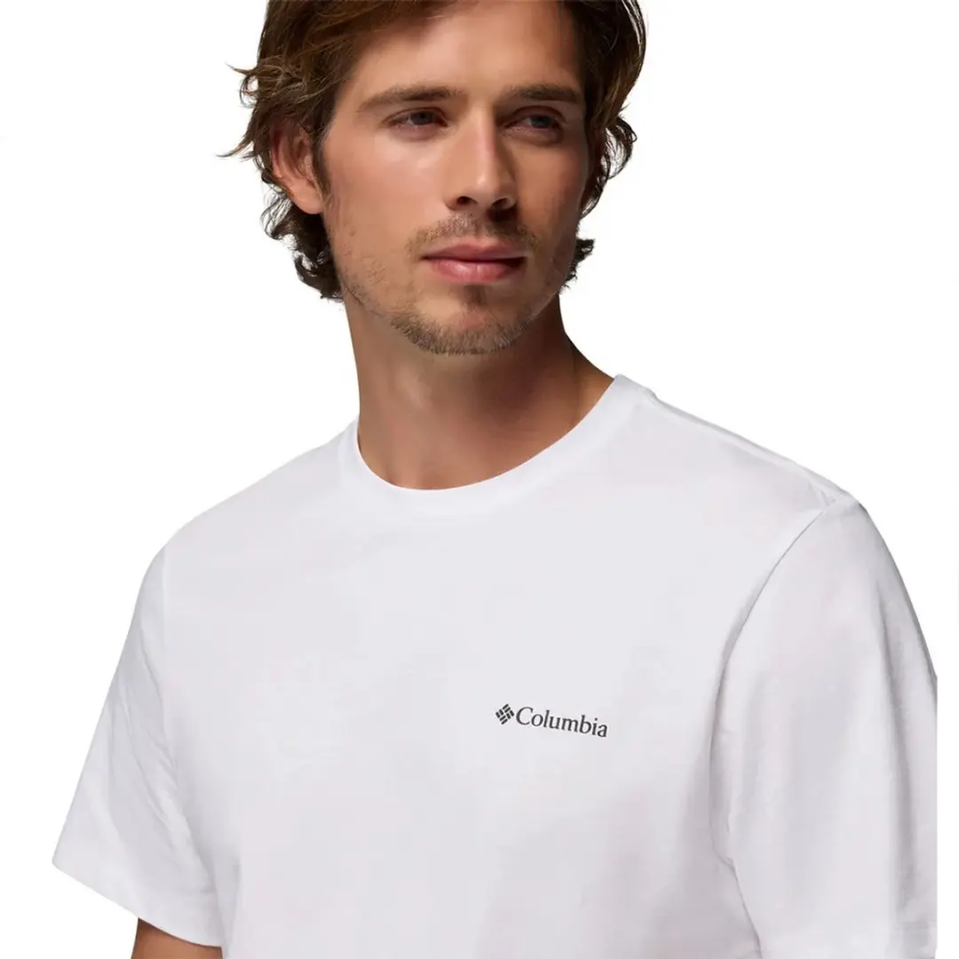 Columbia CSC Logo Back T-shirt - Wit - L - afbeelding 3 van 4
