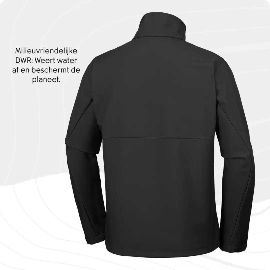 Columbia Ascender Softshell Heren Outdoorjas - Zwart - afbeelding 5 van 6