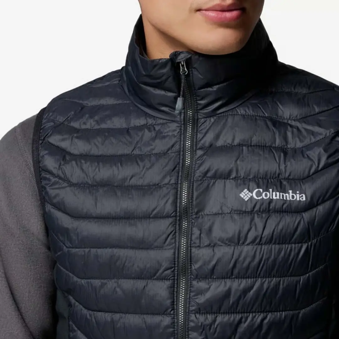 Columbia Powder Pass Hybrid Bodywarmer Heren - Zwart - afbeelding 3 van 6
