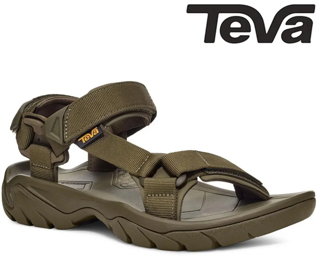 Teva Terra Fi 5 Universal Heren Sandalen - Olive - 40.5 - afbeelding 5 van 6