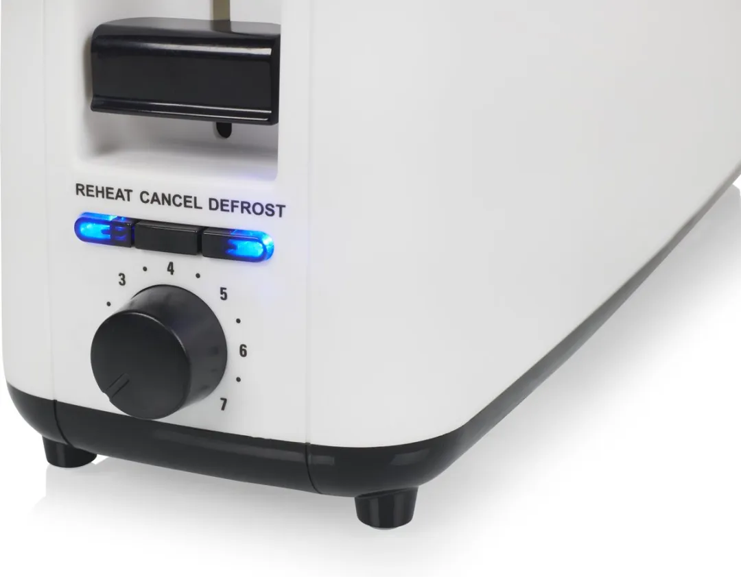 Tristar BR-1056 Broodrooster 900W - 2 Boterhammen - Wit