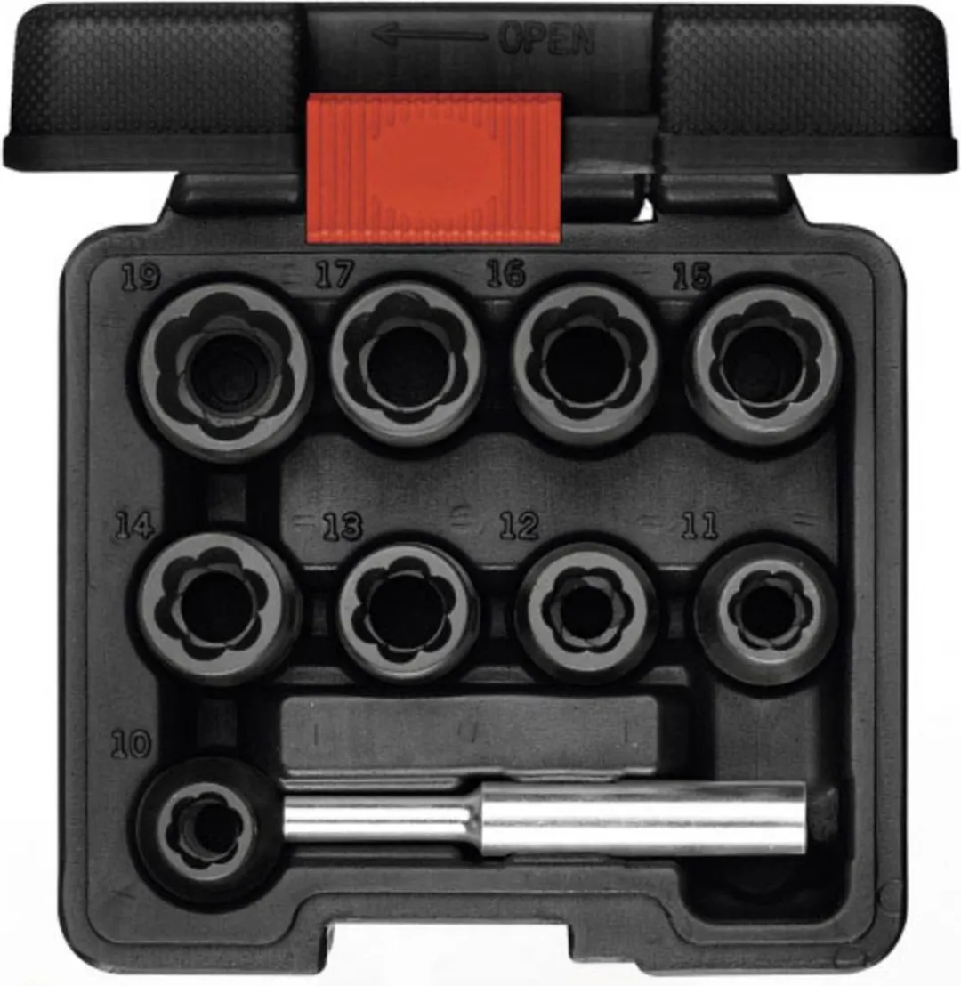 Gedore RED 3300034 Waaierset 1/2" 10-delig