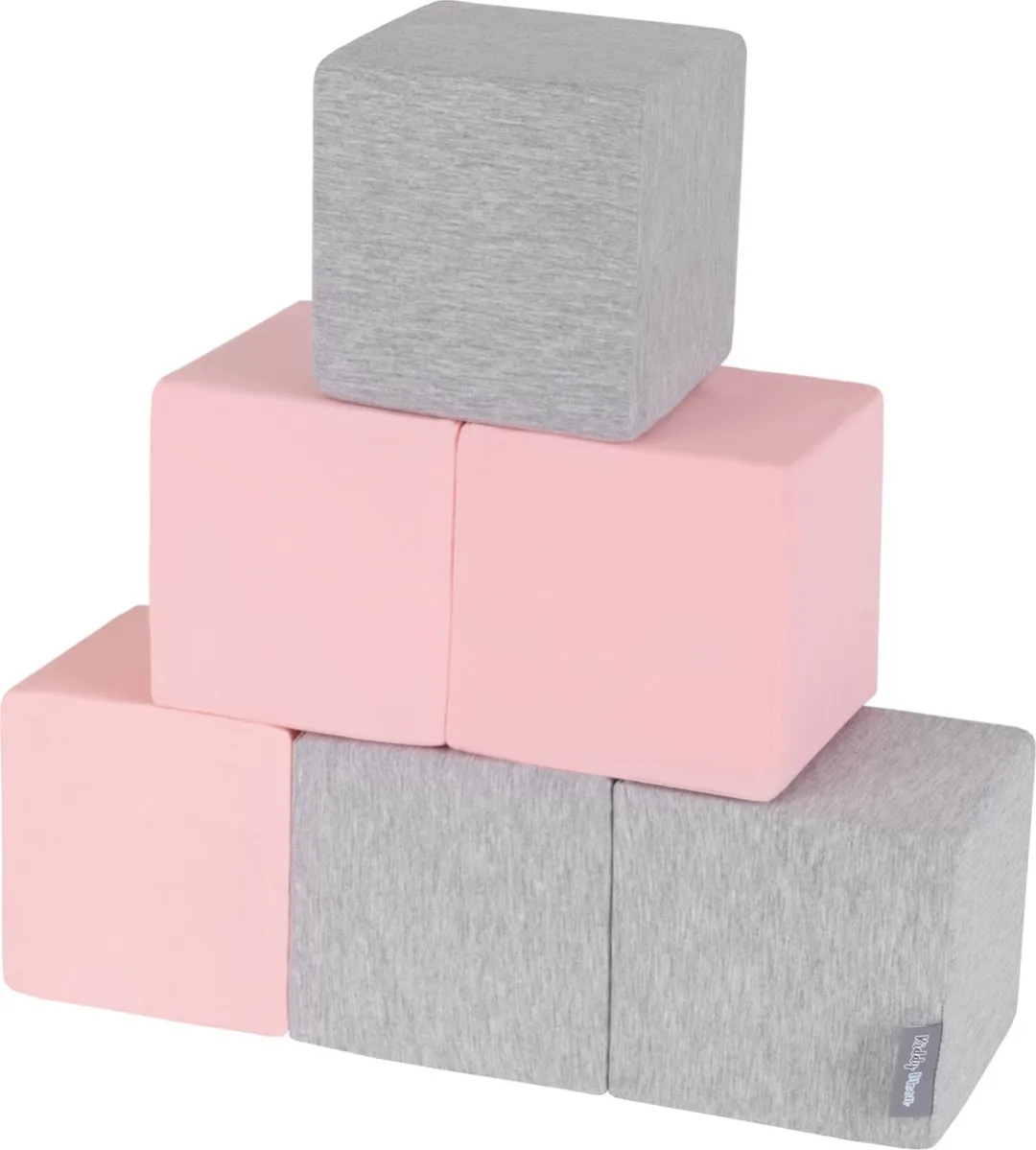 KiddyMoon Zachte Blokken 6 Stuks