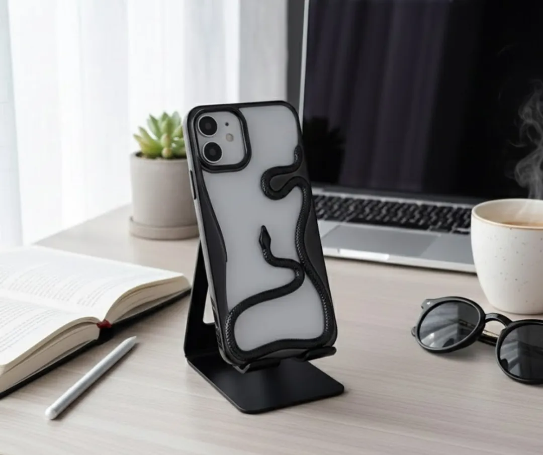 NUVEX iPhone 12 Pro Slanghoesje - Zwart