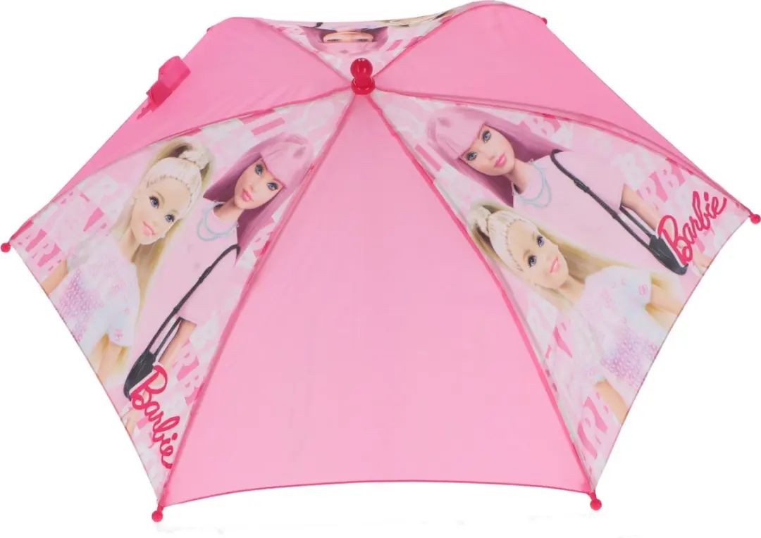 Barbie Kinderparaplu - Metaal frame - Roze - afbeelding 3 van 3
