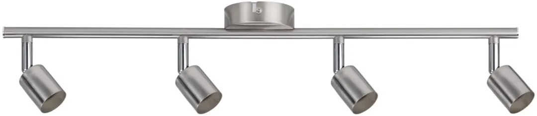 Paulmann Spotlight Carolina GU10 4x10W - Nikkel mat