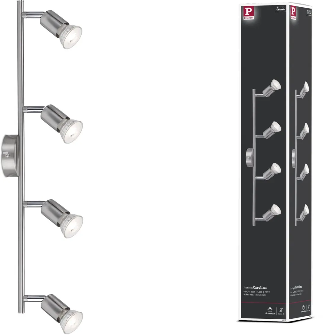 Paulmann Spotlight Carolina GU10 4x10W