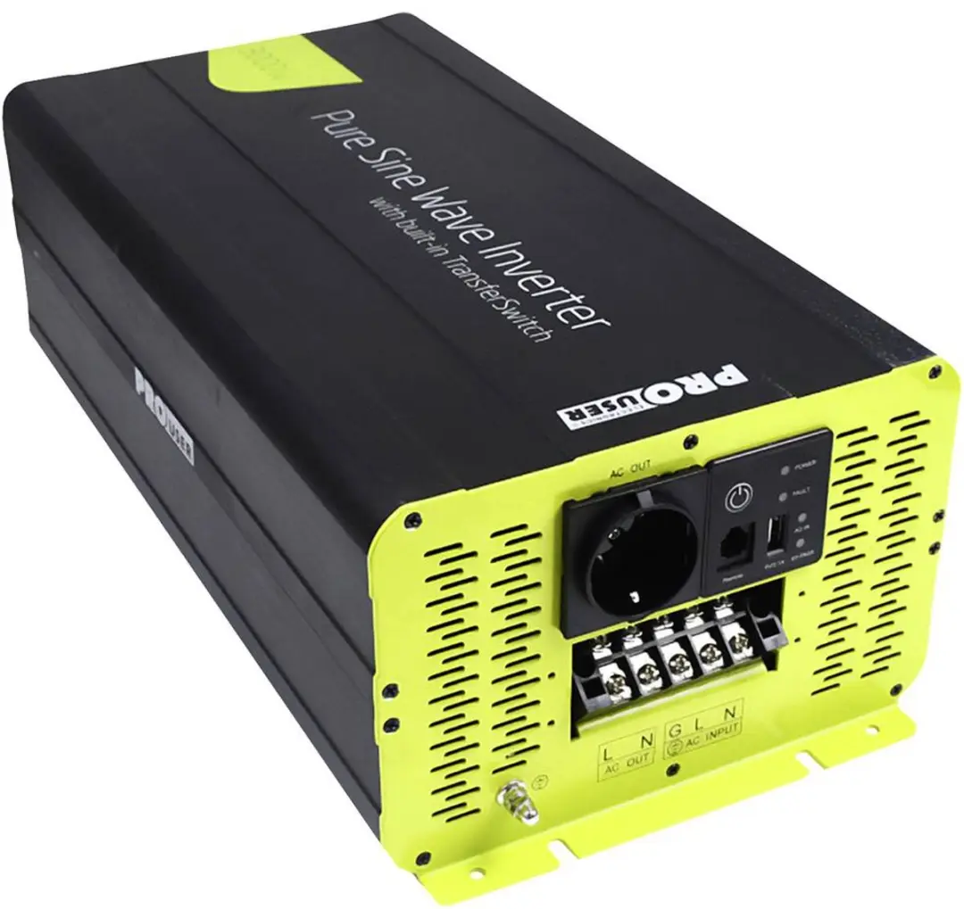 ProUser PSI3000TX Zuivere Sinus Omvormer 3000W 12V - afbeelding 4 van 4