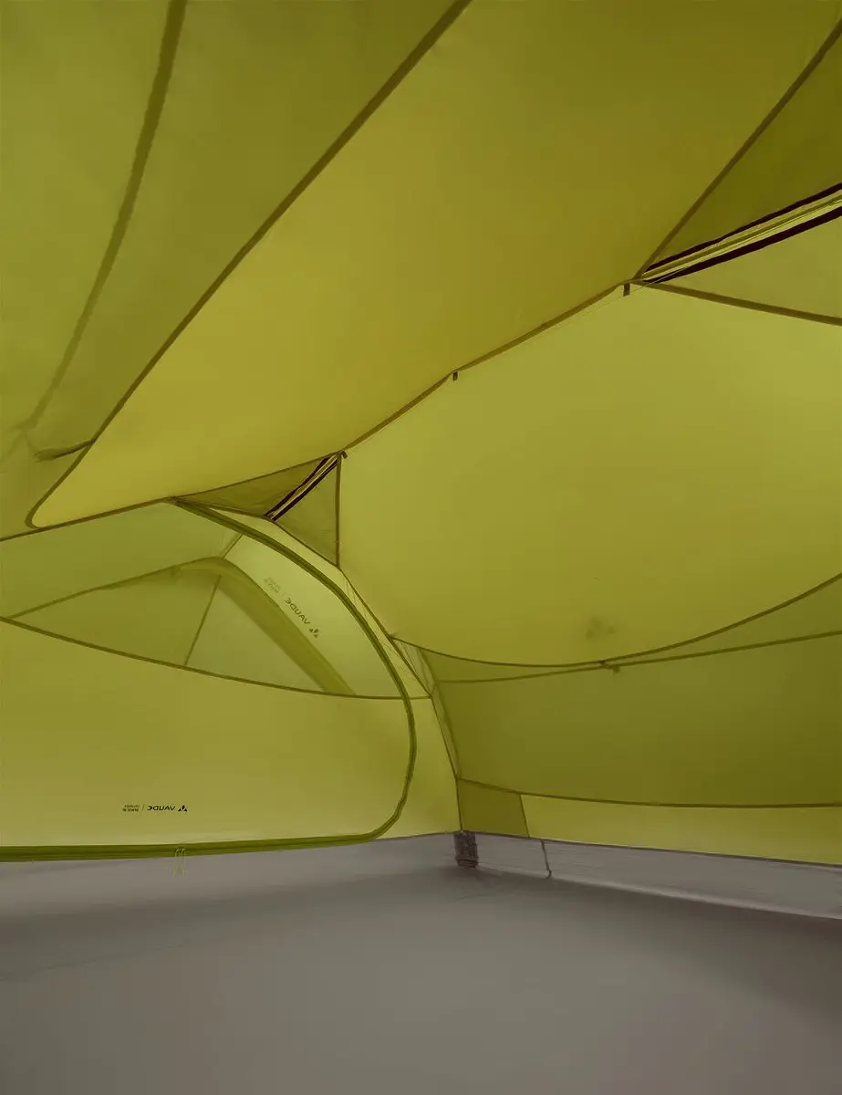 Vaude Breeze 3 Space Tent - 3 Persoons - Wild Lime - afbeelding 2 van 5