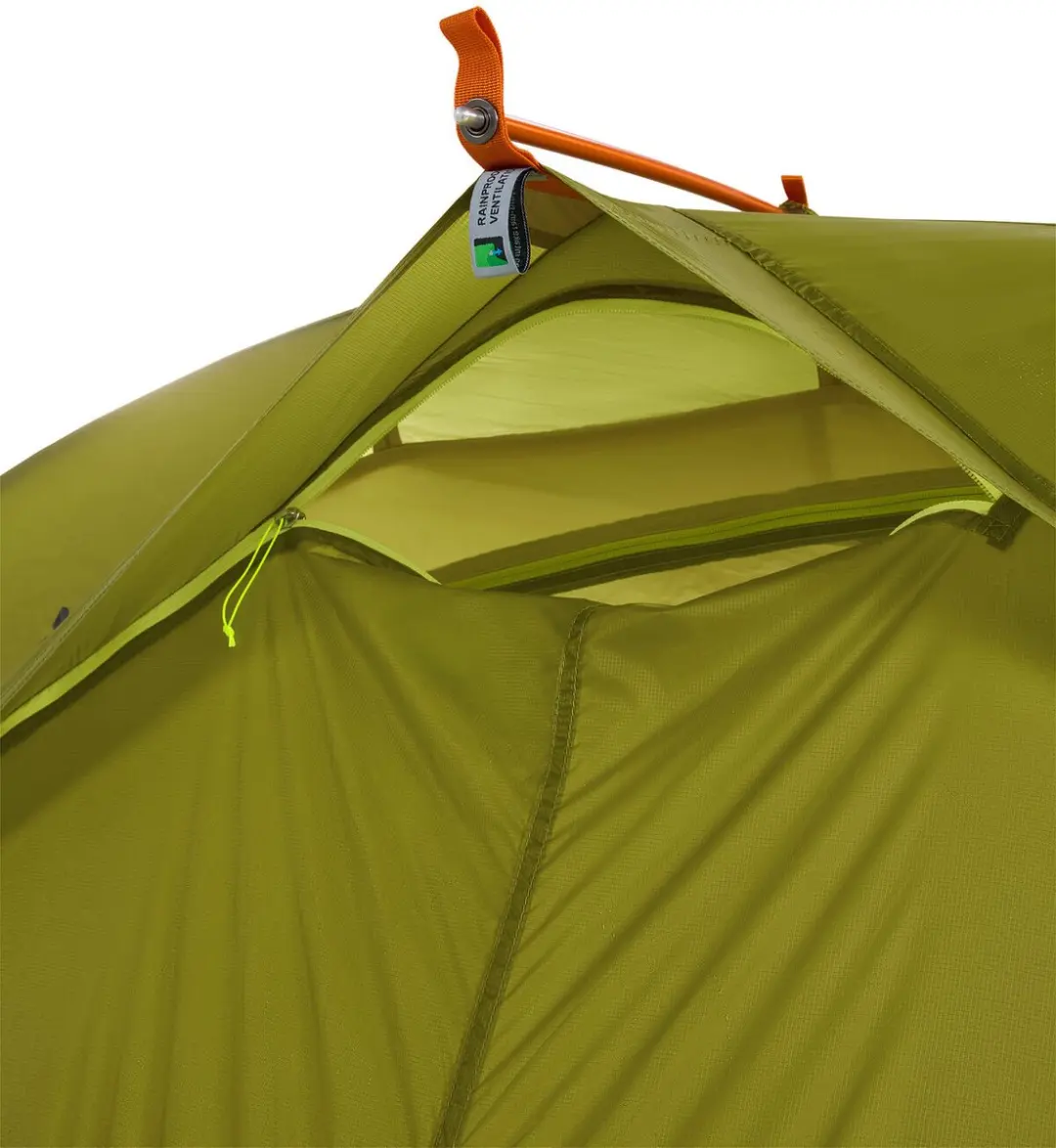Vaude Breeze 3 Space Tent - 3 Persoons - Wild Lime - afbeelding 3 van 5