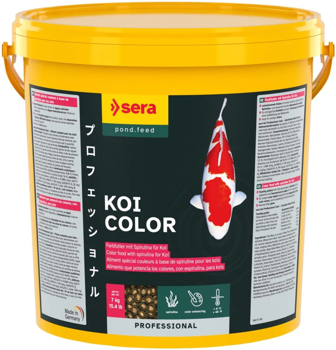 Sera KOI Professional Spirulina Kleurvoer 7kg