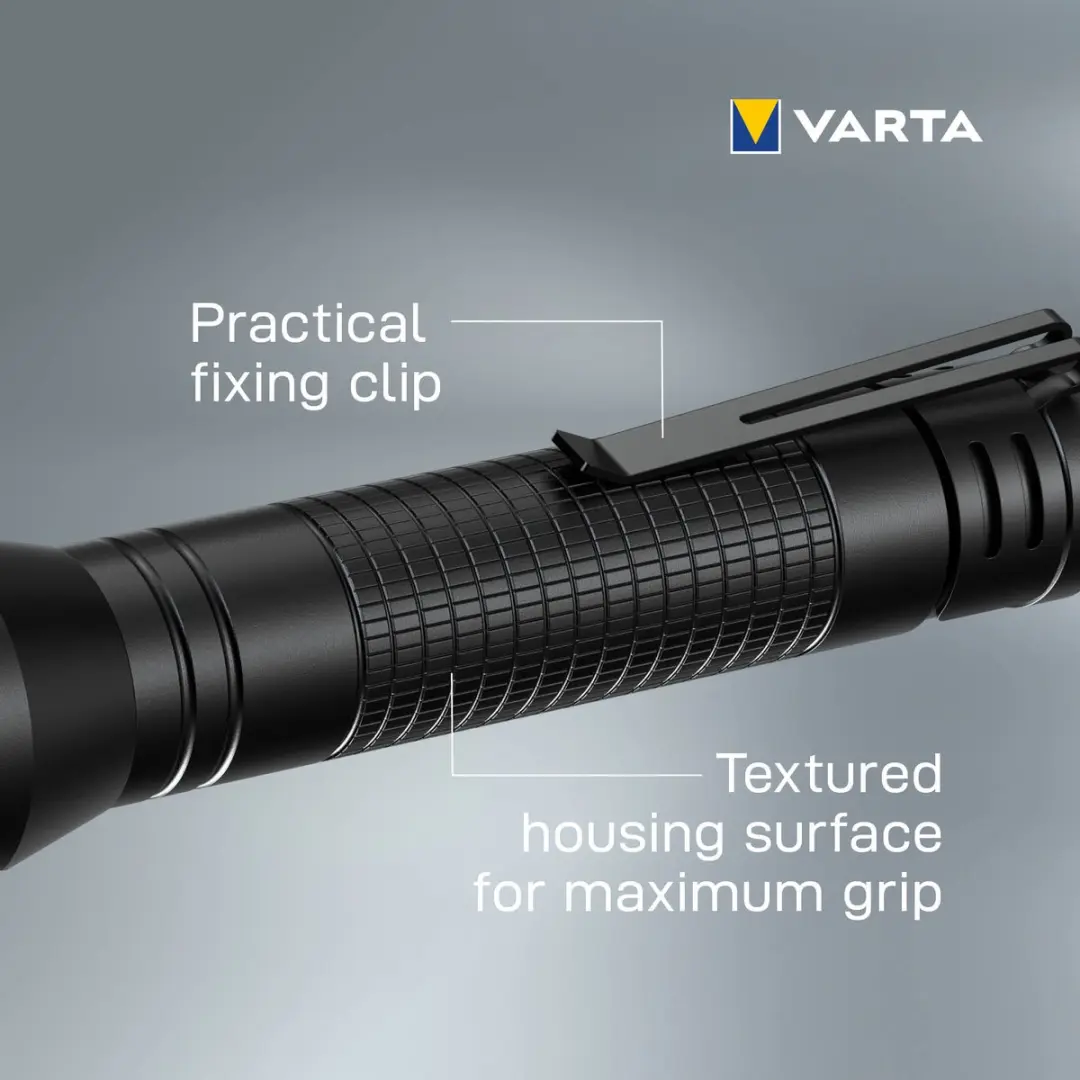 Varta Aluminium Light F20 Pro LED Zaklamp 250 lm - afbeelding 4 van 6