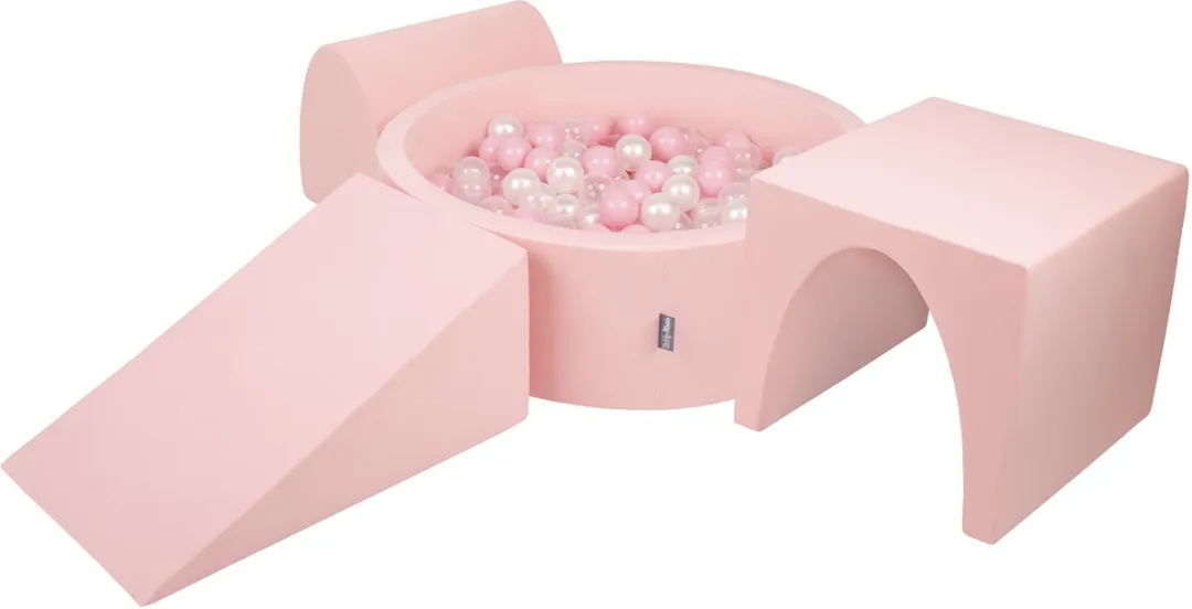 KiddyMoon Schuimspeelplaats Ballenbad 200 Ballen - Roze