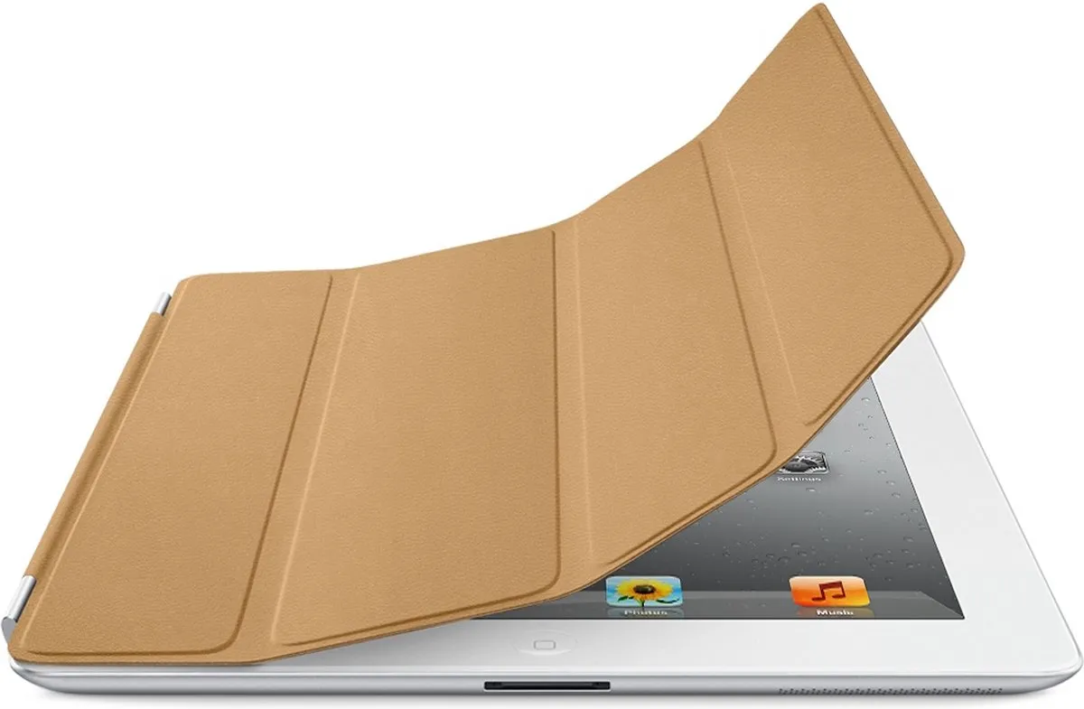 Apple Smart Cover MD302ZM/A - iPad 2/3/4 - Bruin Leder - afbeelding 6 van 6