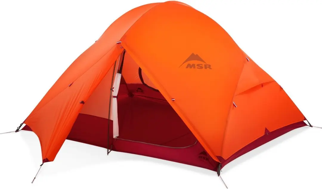 MSR Access 3 Trekkerstent - Oranje - afbeelding 3 van 5