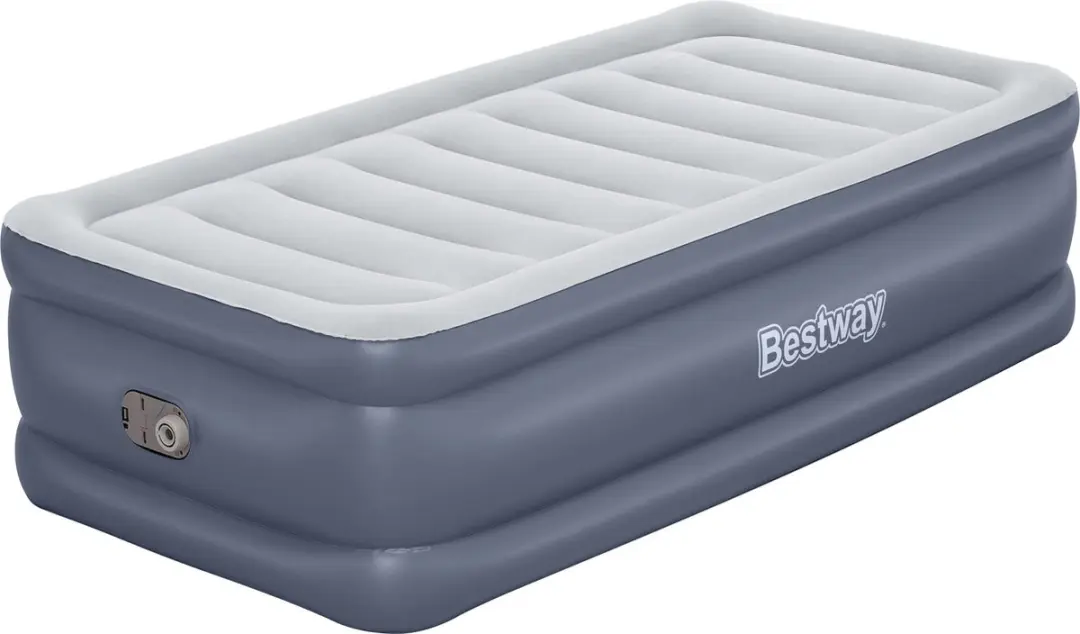 Tritech Twin Luchtmatras met Ingebouwde AC Pomp en Antimicrobiële Coating 1,91