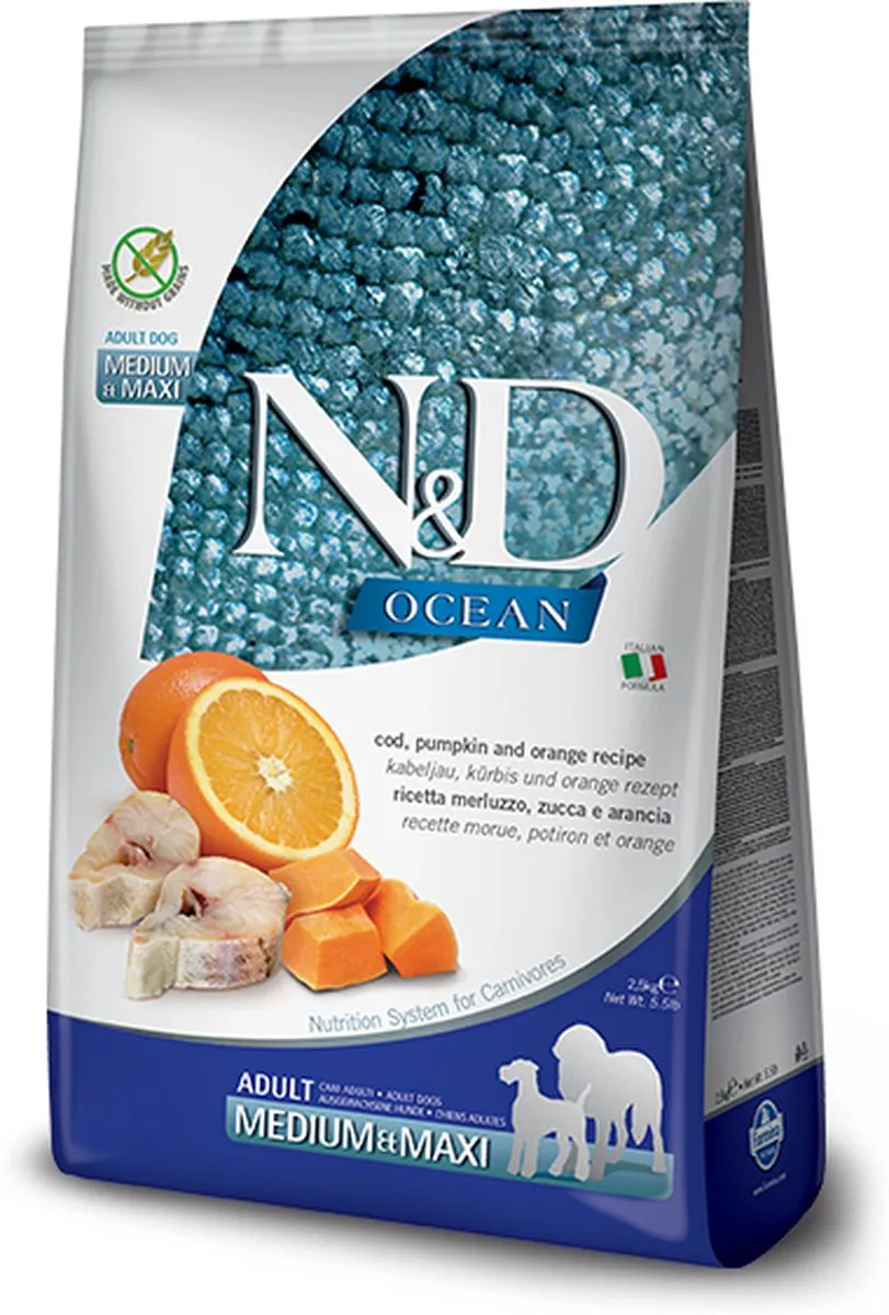 Farmina N&D Ocean Adult Medium & Maxi 12kg