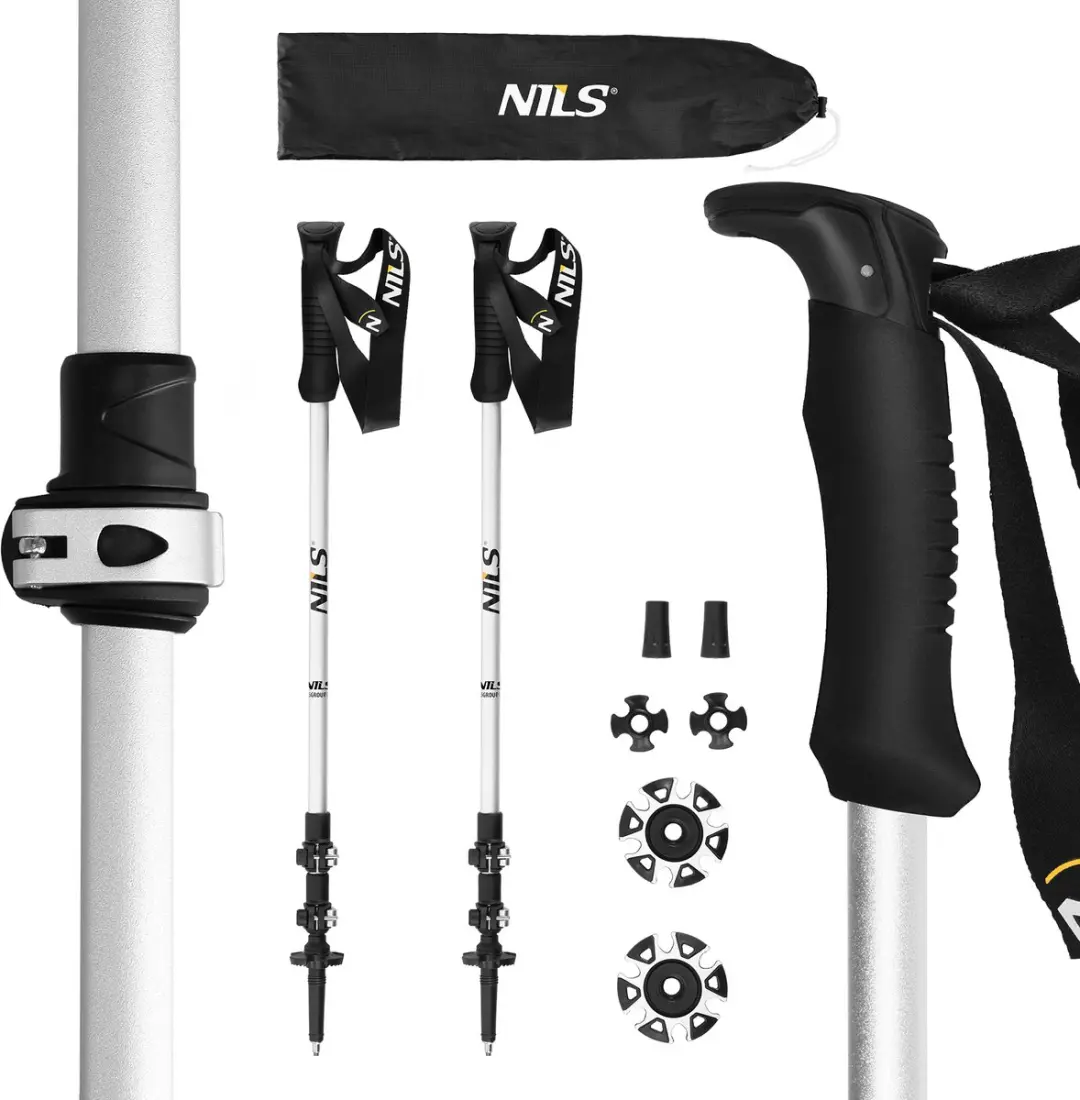 NILS TK8602 Nordic Walking Stokken - Wit - afbeelding 2 van 6