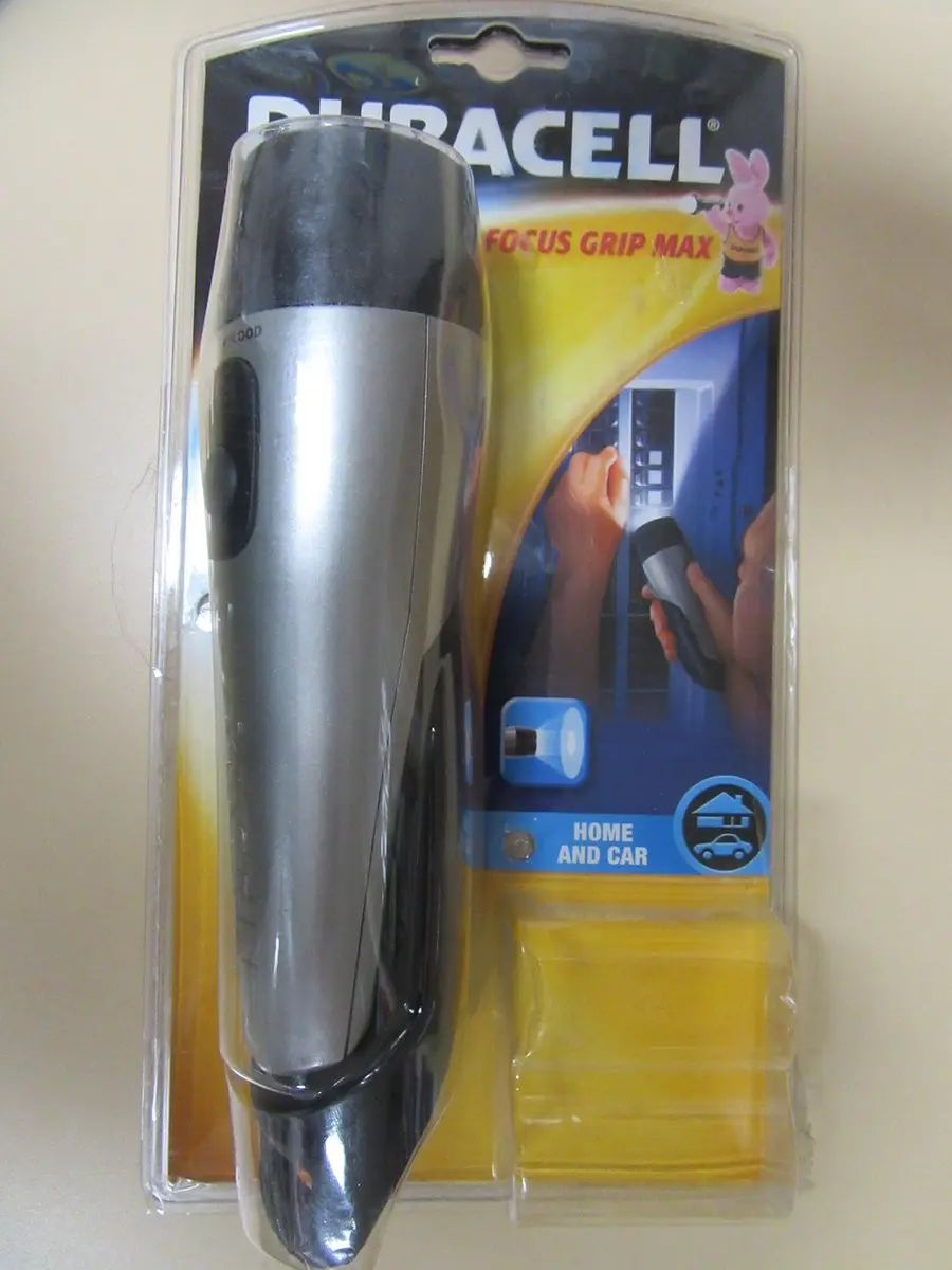 duracell , zaklamp , focus grip max , home en car , zonder batteryen